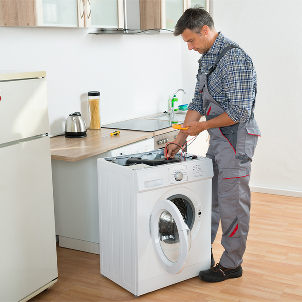 can you walk me through the steps of troubleshooting my washer issue in Pageton WV